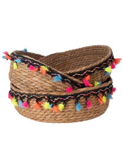 Panier rond style kabyle