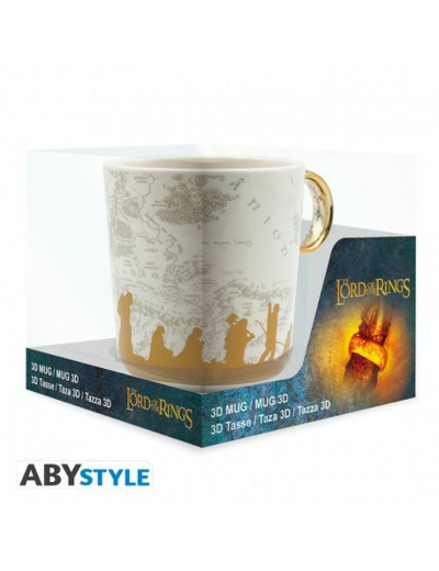 LORD OF THE RINGS - Mug 3D anse - Anneau Unique