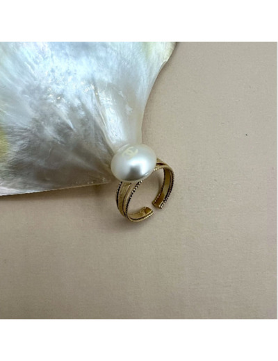 Bague upcyclée CHANEL