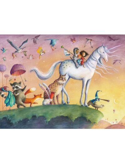 Affiche Licorne 30X40 - Londji - PS002S03