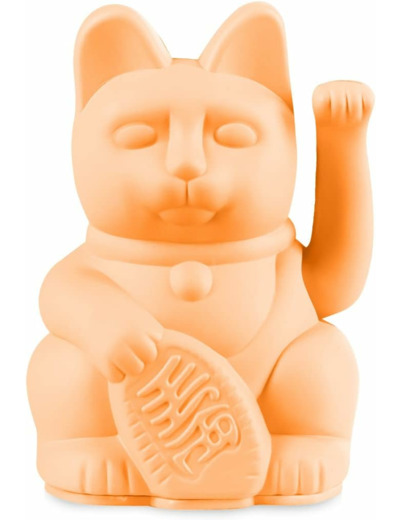 DONKEY Lucky Cat Mini | Peach – Porte-Bonheur Japonais
