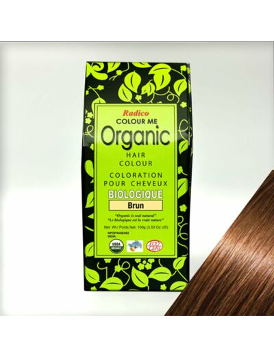 Coloration Radico Organic - Brun