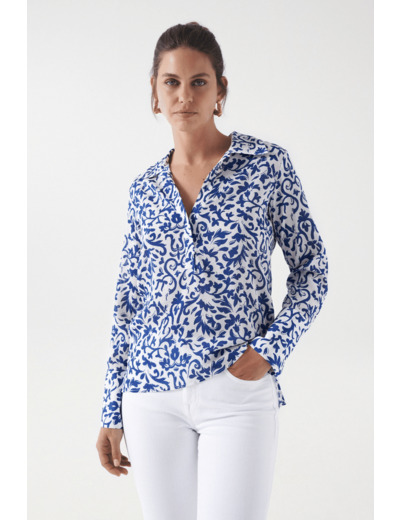 BLOUSE À POIS