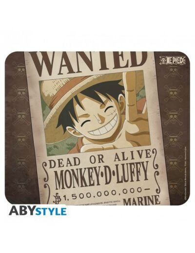 ONE PIECE - Tapis de souris souple - Luffy Wanted