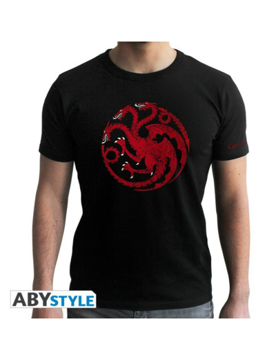 GAME OF THRONES - Tshirt "Targaryen" homme MC black