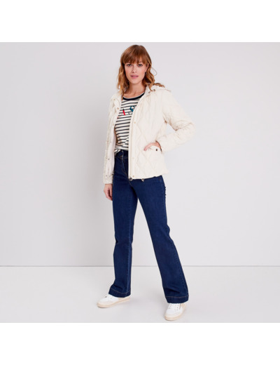 Jean bootcut taille haute