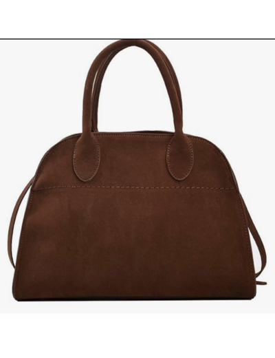 Sac a main en daim Camel