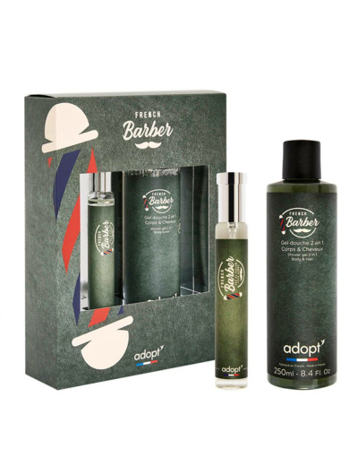 French Barber - Coffret eau de parfum 30 ml + gel douche 250 ml