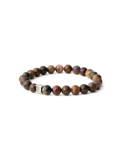 Bracelet Gemini Classics en acier et Piétersite