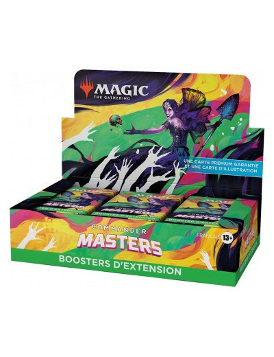 Magic The Gathering : Commander Masters - Boîte de 24 boosters d'extension