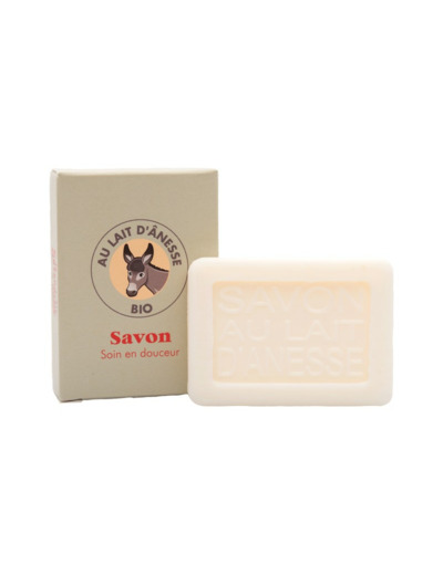 SAVONNETTE INVITE AU LAIT D'ANESSE BIO SAVONNERIE DE NYONS 25G