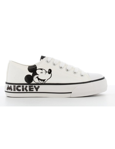 Toile femme blanc mickey