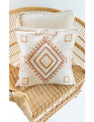 Housse de coussin losange