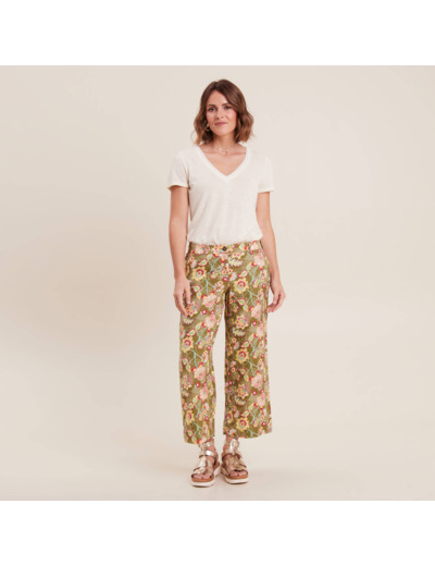 Pantalon large 7/8ème
