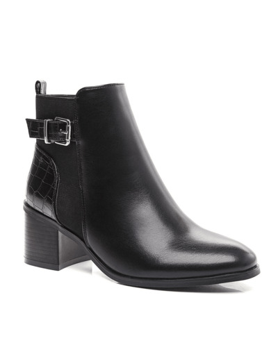 Boots femme noir