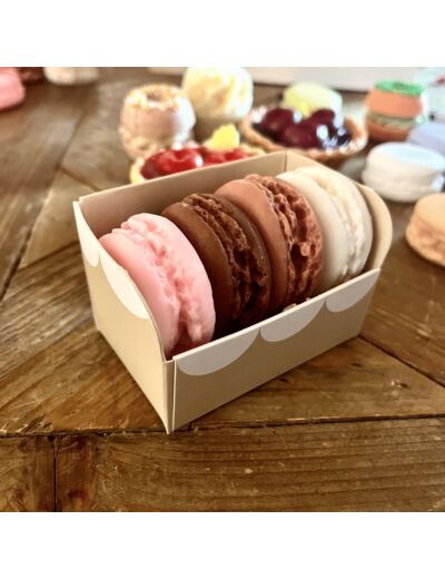 Coffret Savon macaron