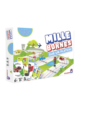 Mille Bornes Sur Un Plateau