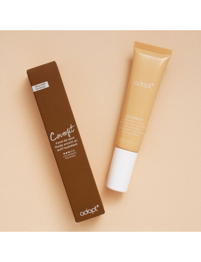 Fond de teint fluide - Coverfit - 340N Caramel neutre