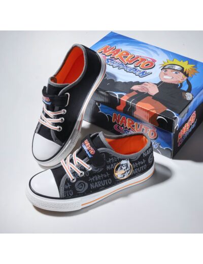 Toile junior garcon noir naruto