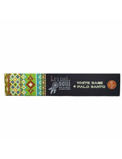 ENCENS TRIBAL SOUL SAUGE BLANCHE ET PALO SANTO