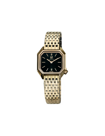 Montre March LA.B LADY MANSART ELECTRIQUE 26 MM - SUPREME - Acier Poli Brossé 9 Maillons Doré