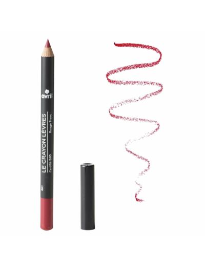 Crayon contour des lèvres Rouge Franc certifié bio