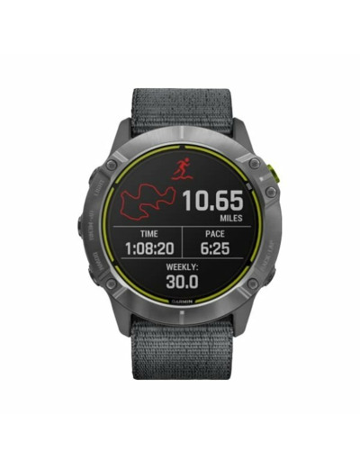 Montre connectée Garmin Enduro bracelet UltraFit en nylon gris