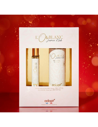 L'or Blanc - COFFRET 30ML + GEL DOUCHE RECTANGLE 250 ml