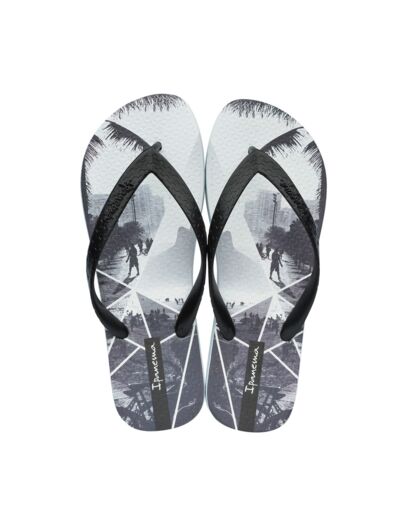 Tong homme white black ipanema