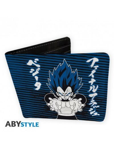 DRAGON BALL SUPER - Portefeuille DBS/Vegeta Royal Blue - Vinyle