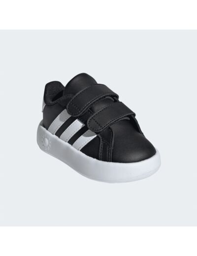 Baskets noires garcon adidas grand court