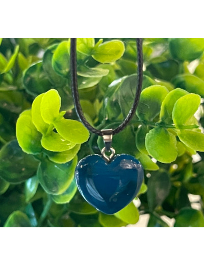 Pendentif Agate Coeur