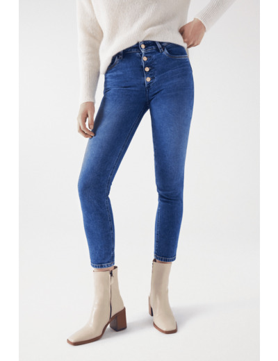 JEAN DESTINY PUSH UP CROPPED SLIM