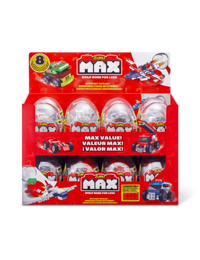 S001-MAX BUILD MORE-CONSTRUCTION BRICKS-EGG CAPSULE SERIES 1 Egg Capsu