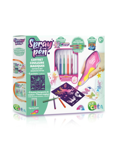 SPRAY Z PEN - COFFRET COULEURS MAGIQUES