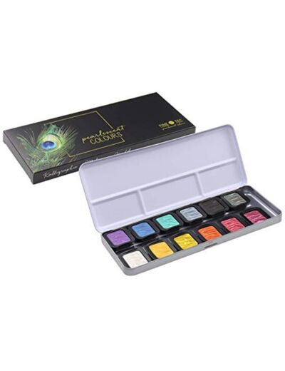 Pearlescent Colours - 12 couleurs nacrées - Finetec