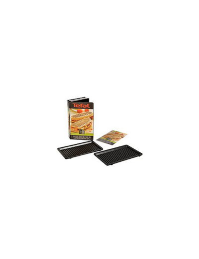 Coffret Plaque Grill-Panini Snack Collection x2 REF XA800312