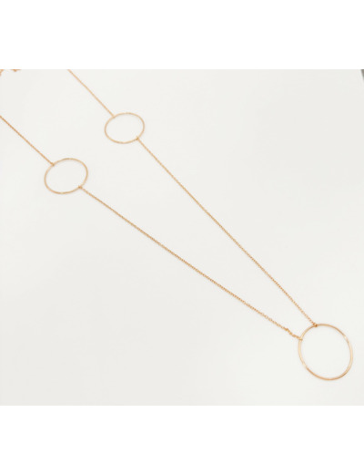 Collier Sautoir Aphrodite - Plaqué Or