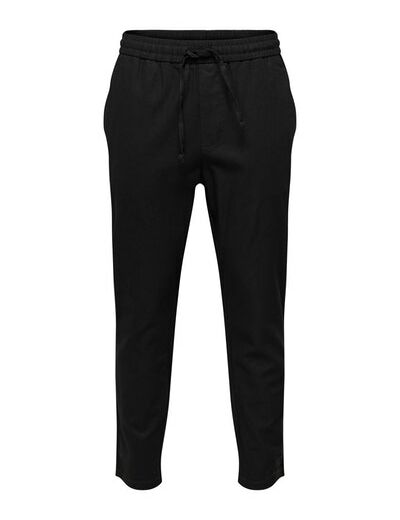 Jogger - ONSLINUS CROP 0007 COT LIN PNT NOOS