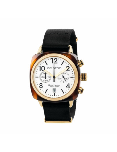 Montre Briston Clubmaster Classic Chrono Date Acétate