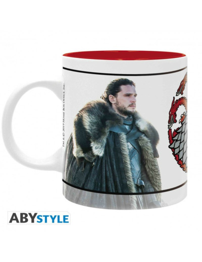 GAME OF THRONES - Mug - 320 ml - Jon & Daenerys