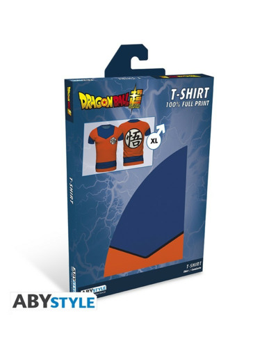 DRAGON BALL SUPER - T-shirt réplique "costume Goku" homme