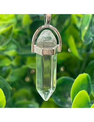 Pendentif cristal de roche