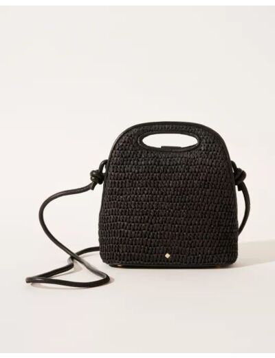 Maradji - Petit sac Lena Raphia Noir