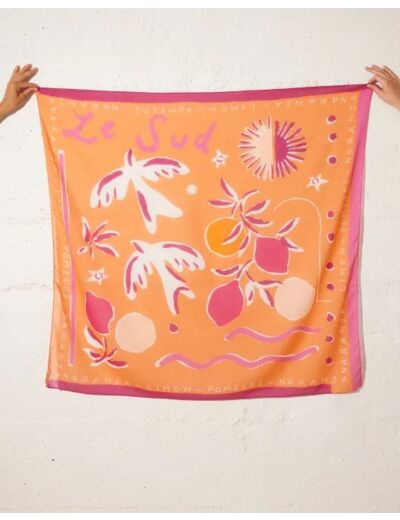 Maradji Foulard Le Sud Orange