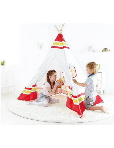 Tipi rouge orange - E4307 - Hape