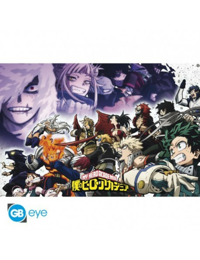 MY HERO ACADEMIA - Poster Maxi 91,5x61 - Héros vs Vilains