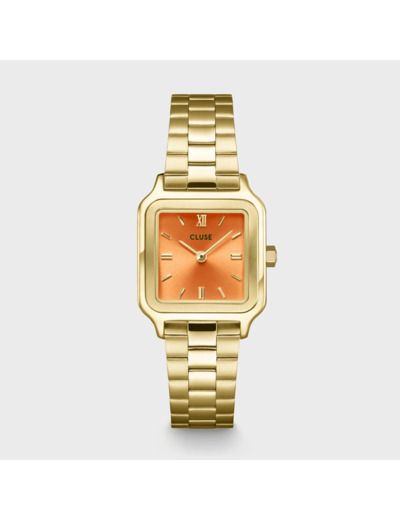 Cluse Gracieuse Petite Watch Steel, Apricot, Gold Colour