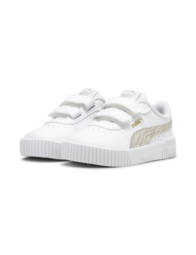 Basket fille blanc puma