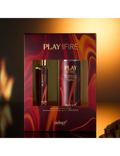 Play With Fire - COFFRET 30ML + GEL DOUCHE RECTANGLE 250 ml